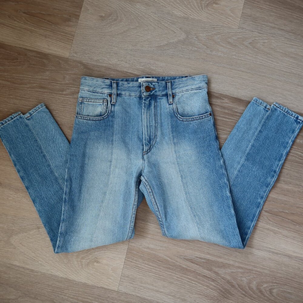 Isabel Marant Etoile Embroidered Jeans